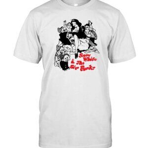 Johnnie Guilbert Meme T Shirt Snow White Punks Retro Graphic Fan Gift Retro